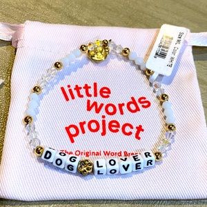 Dog Lover Little Words Project Bracelet